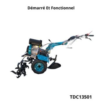 TOTAL motoculteur diesel 9hp TDC13501