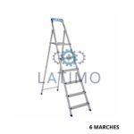 CASALINE Escabeau acier 6 marches ART03008