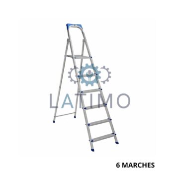 CASALINE Escabeau acier 6 marches ART03008
