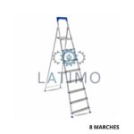 CASALINE Escabeau acier 8 marches ART03373