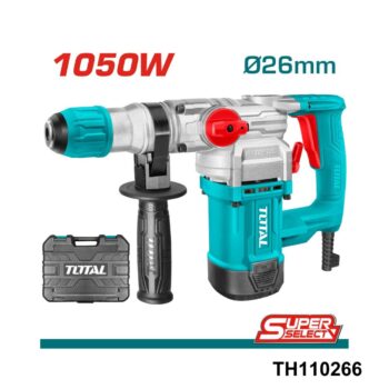 TOTAL marteau perforateur sds plus 1050w TH110266
