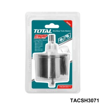 TOTAL jeu de 7 scie a cloche TACSH3071