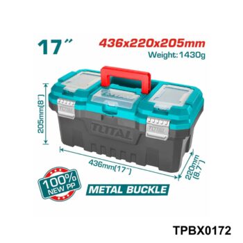 TOTAL Caisse a outil 17″ TPBX0172
