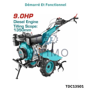 motoculteur diesel 9hp-total