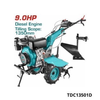 TOTAL motoculteur diesel 9hp TDC13501D
