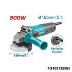 TOTAL meule angulaire 125mm 900w+variateur TG109125565