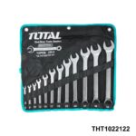 Total 12 pcs jeu de cles combinees THT1022122