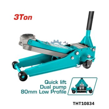 Total cric 3 tonne rouleur crocodile THT10834