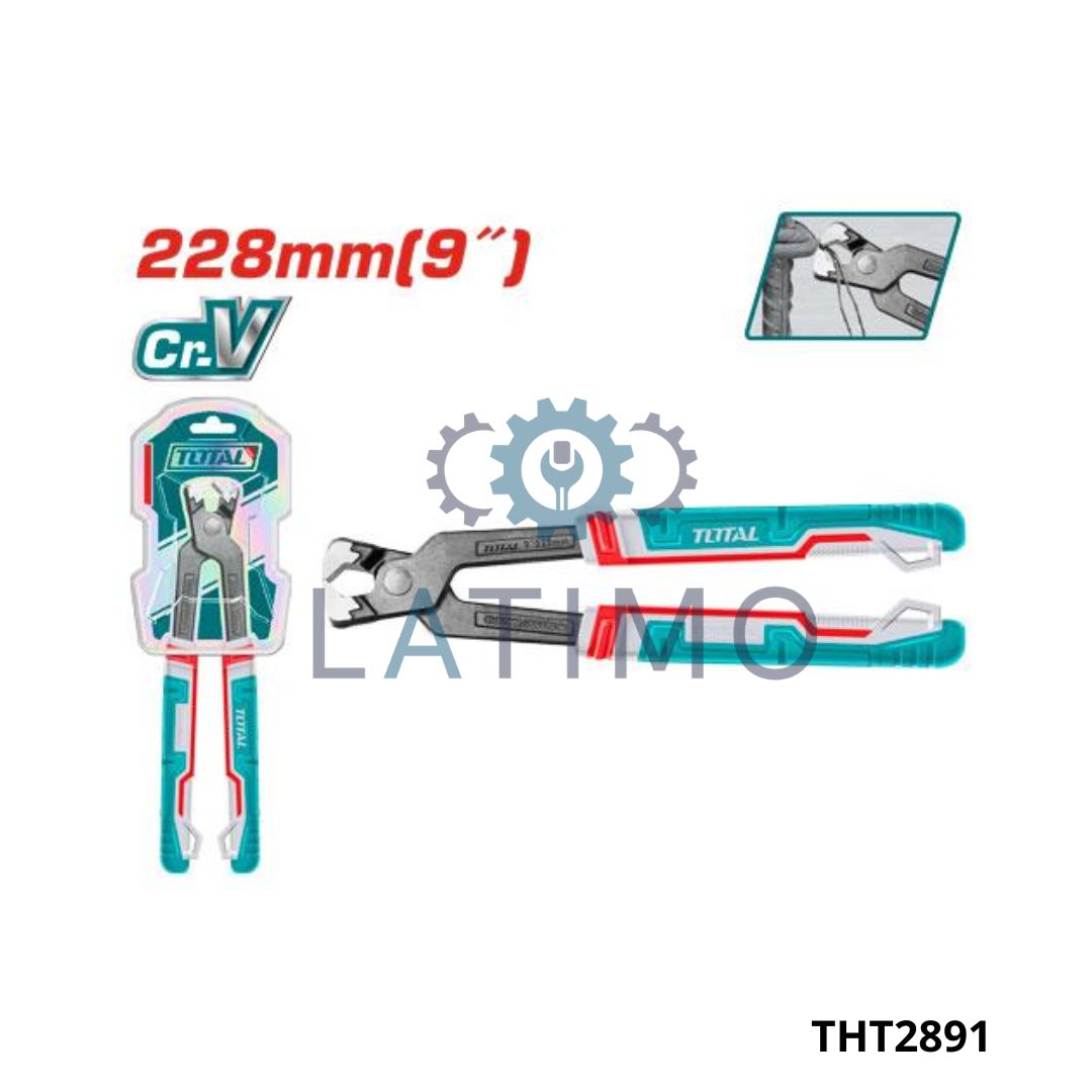 TOTAL tenaille russe 9" 228mm THT2891 tenaille russe 9" 228mm-TOTAL