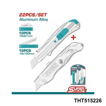 TOTAL jeu cutteur aluminium THT515226