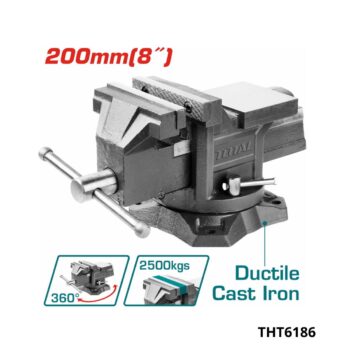 TOTAL etau acier 200 mm 08" THT6186