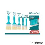 TOTAL lot de 8 pinceaux THT8450801