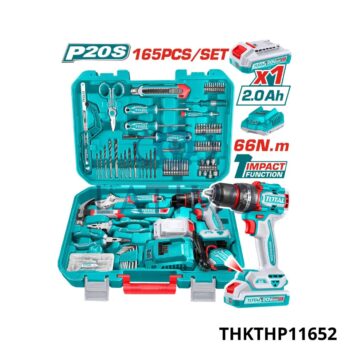 TOTAL pack visseuse 165 pcs THKTHP11652