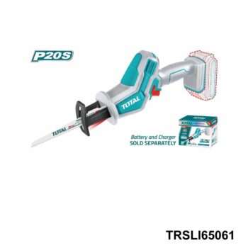 TOTAL scie a guichet a batterie 20v TRSLI65061