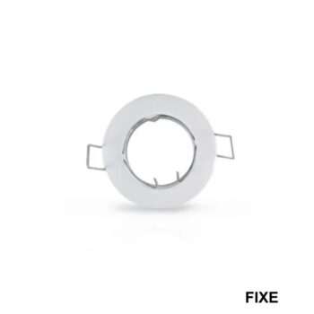 Spot fixe rond blanc
