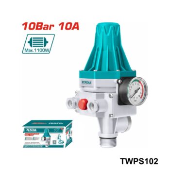 TOTAL presse controle 10bar +mano TWPS102