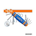 Jeu 8 cle torex pliante-Wadfow