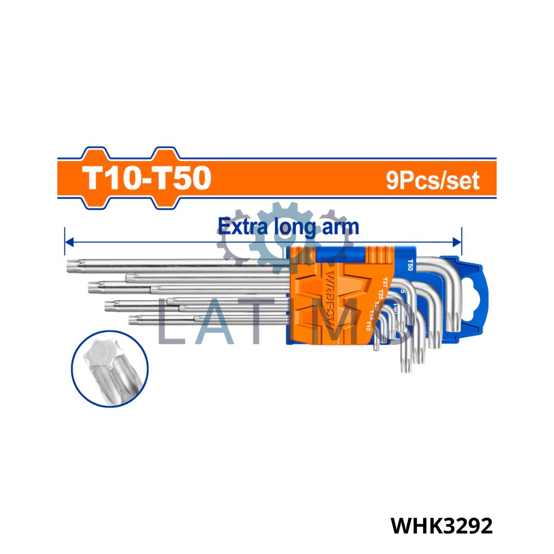WADFOW jeu de cle torx WHK3292 Jeu de cle torx-Wadfow