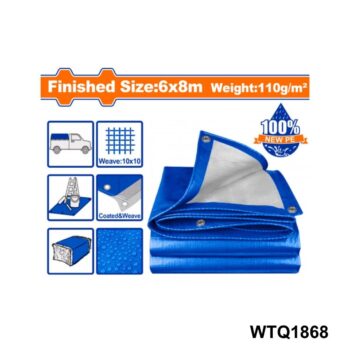 WADFOW bache de protection 6m*8m WTQ1868