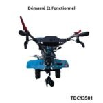TOTAL motoculteur diesel 9hp TDC13501