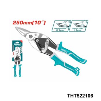 TOTAL cisaille à tole de coupe a droit THT522106