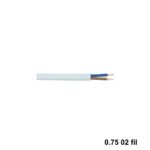 Cable souple 0.75 02 fil 1 metre