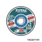 TOTAL disque metal et inox 115 mm TAC2211151