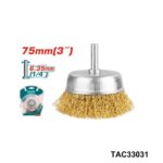 TOTAL brosse metallique 75mm TAC33031