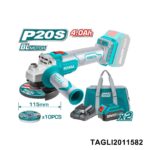 TOTAL meule ang 115mm 20v 4ah TAGLI2011582