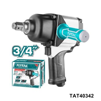 TOTAL clé a choc pneumatique 19mm 3/4" TAT40342