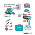 TOTAL pack visseuse meuleuse TCKLI20273