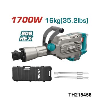 TOTAL marteau demolition 1700w 16kg TH215456