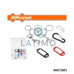 Jeu 40 mousquetons-Wadfow