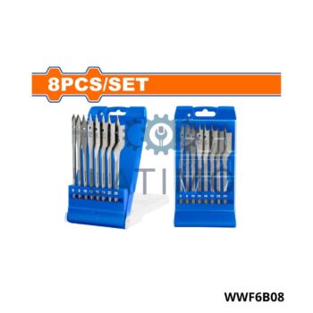 Jeu 8 meches bois plat-Wadfow