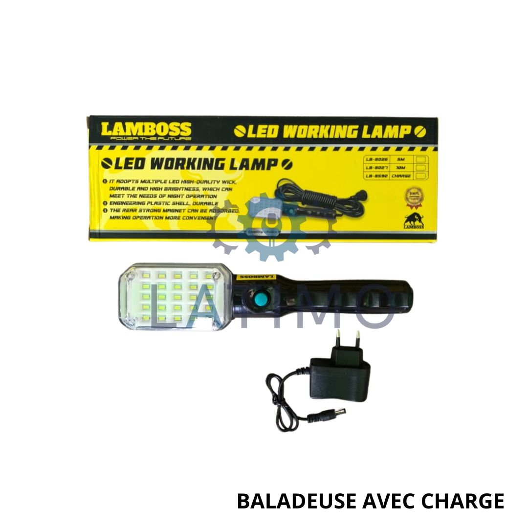 LAMBOSS Baladeuse avec charge ART04787 Baladeuse avec charge -Lamboss