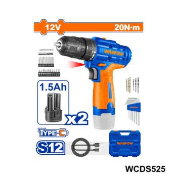 WADFOW visseuse 12v 1.5ah WCDS525
