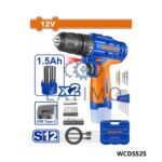 WADFOW visseuse perceuse 12v 1.5ah WCDS525