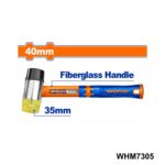WADFOW maillet caoutchouc 35mm fibre WHM7305