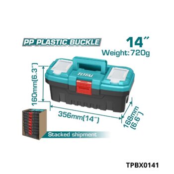 TOTAL caisse a outil 14" TPBX0141
