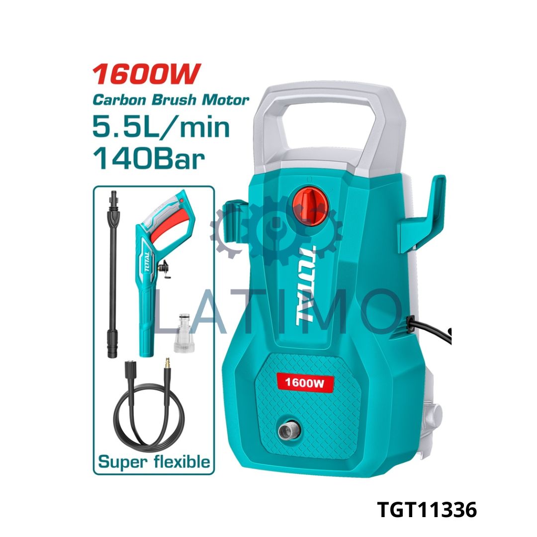 TOTAL nettoyeur 1600w 140 bars TGT11336 Nettoyeur 1600w 140 bars-Total