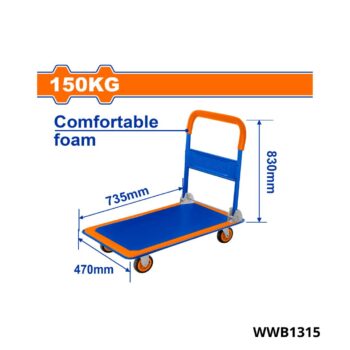 WADFOW chariot 4 roues 150kg WWB1315