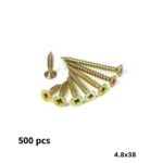 Pack vis 4.8x38 500 pcs ART03443