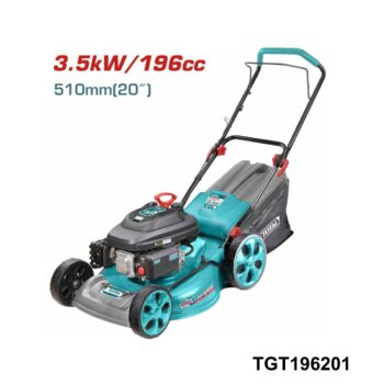 TOTAL tondeuse gazon essence 3.5kw/196cc TGT196201
