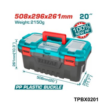 TOTAL Caisse a outil 20" TPBX0201