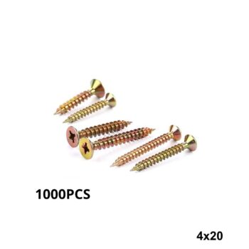 Pack vis 4x20 1000 pcs