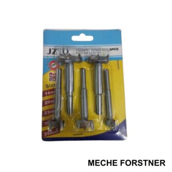 Jeux de 5 meches forstner
