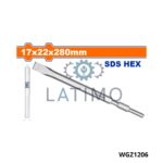 Burin sds hex P1300w 17x280-Wadfow