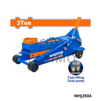 Cric rouleur 3t double pistons-Wadfow