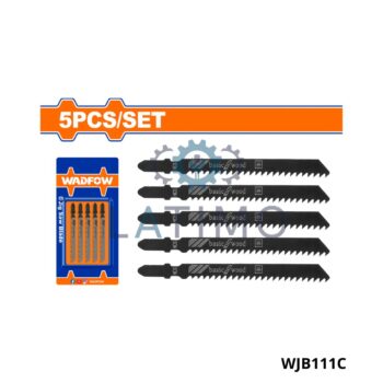 Jeu 5 lame scie sauteuse bois-Wadfow