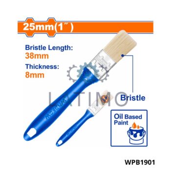 Pinceau plat plastique 25mm-Wadfow